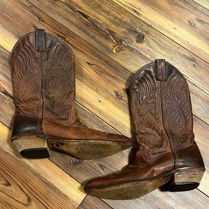 Code West size 8 brown ladies cowboy boots